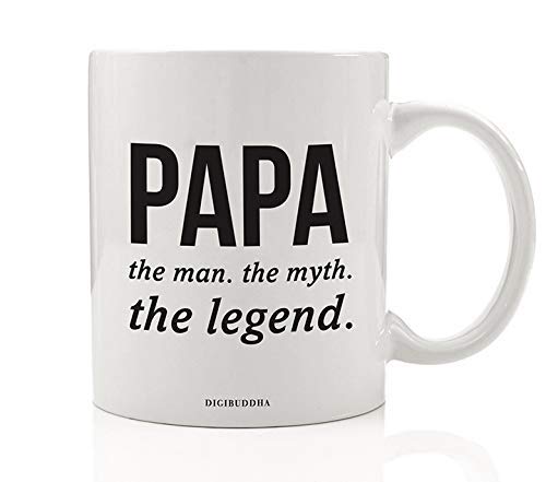 PAPA THE MAN MYTH LEGEND Cute Coffee Mug Father's Day